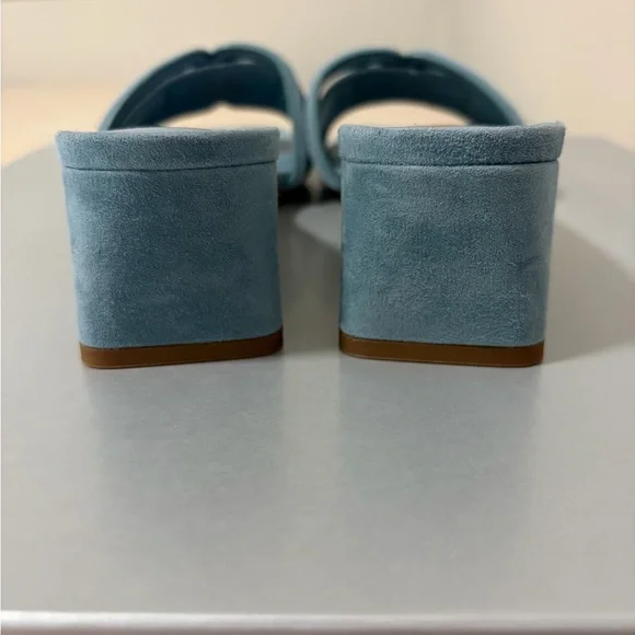 Sam Edelman Woman’s Suede Waylon Blue Weave Slide - Size 8M, 38,5 - Picture 5 of 10